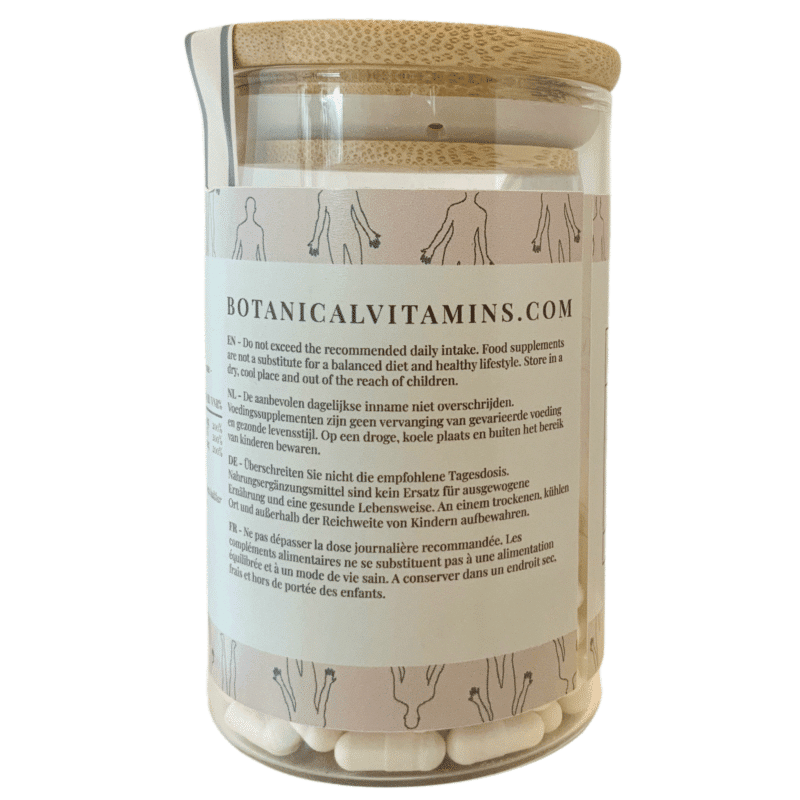 Immune Support C + D3 + Zinc <br>120 capsules (glass storage jar) Nutritional Supplement Botanical Vitamins 4