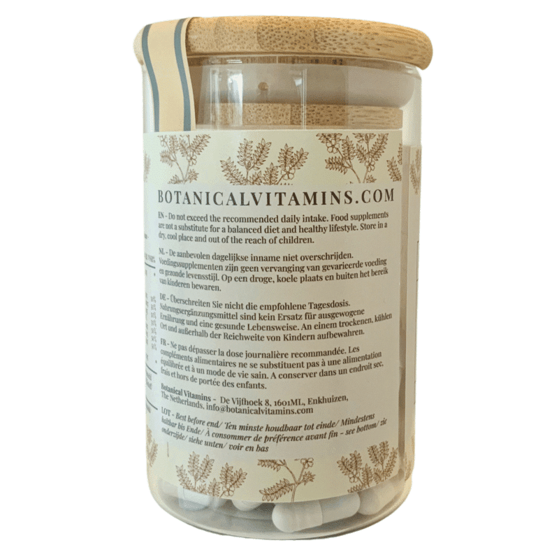 Tribulus Terrestris Plus <br>90 capsules (glass storage jar) Nutritional Supplement Botanical Vitamins 4