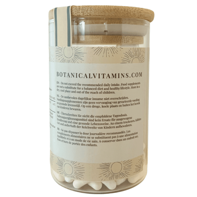 Vitamin D3 1000 IU <br>120 capsules (glass storage jar) Nutritional Supplement Botanical Vitamins 4