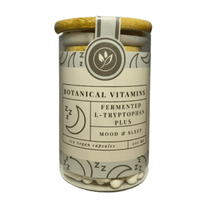 Fermented L-Tryptophan Plus <br>120 capsules (glass storage jar) Nutritional Supplement Botanical Vitamins