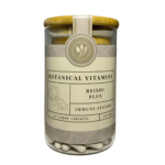 Reishi Plus <br>90 capsules (glass storage jar) Nutritional Supplement Botanical Vitamins 5