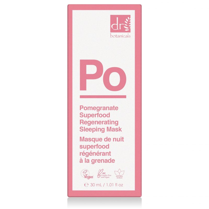 Pomegranate Superfood <br>Regenerating Sleeping Mask Skincare Botanical Vitamins 5