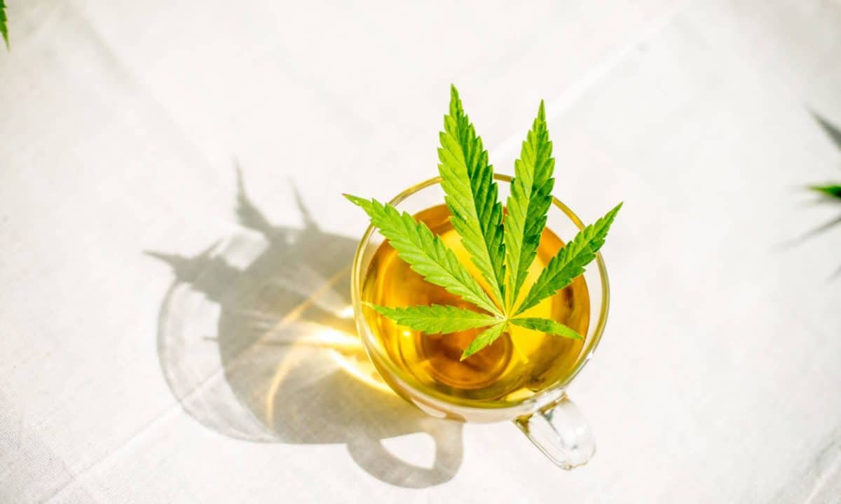 Organic Hemp <br>& Herbs Tea Tea Botanical Vitamins 10