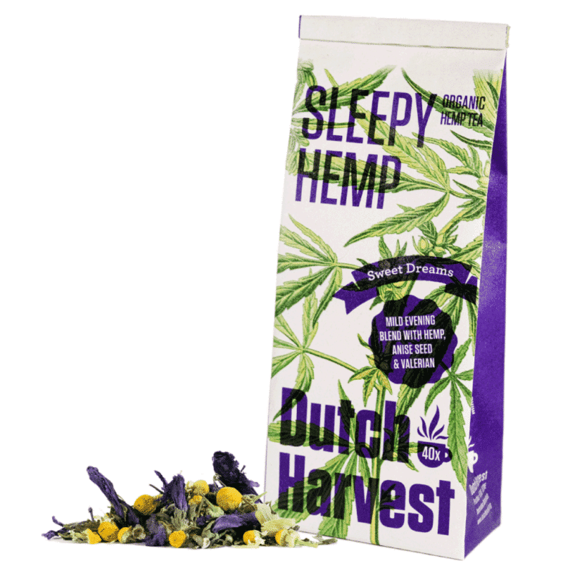 Organic Sleepy <br>Hemp Tea Tea Botanical Vitamins 2