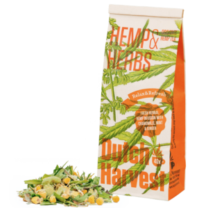 Organic Hemp <br>& Turmeric Tea Tea Botanical Vitamins 8