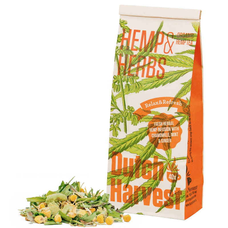 Organic Hemp <br>& Herbs Tea Tea Botanical Vitamins 2