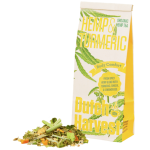 Organic Hemp <br>& Turmeric Tea Tea Botanical Vitamins