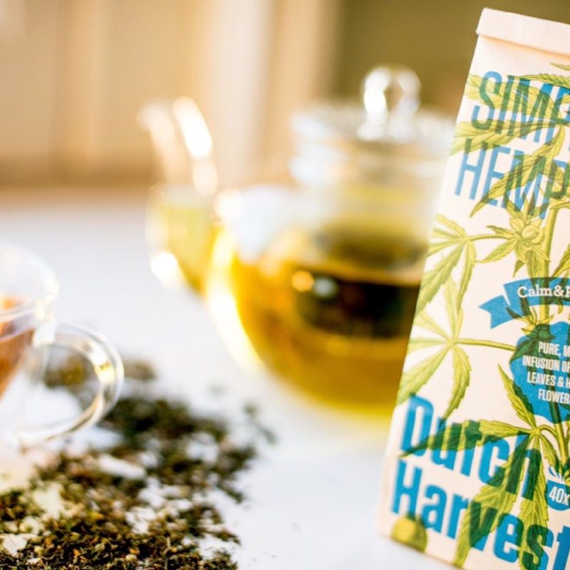 Organic Simple <br>Hemp Tea Tea Botanical Vitamins 3