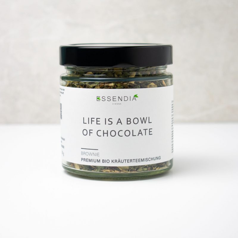 Life is a Bowl of Chocolate <br>Organic Tea Tea Botanical Vitamins 2