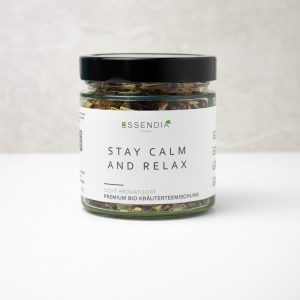 Stay Calm and Relax <br>Organic Tea Tea Botanical Vitamins