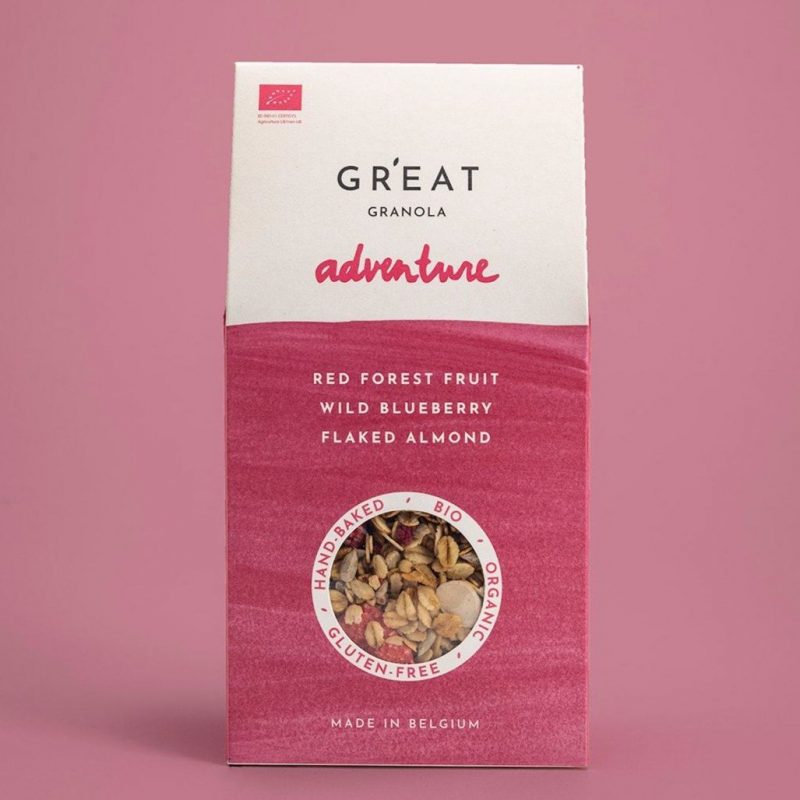 ADVENTURE Granola <br>Forest Berries & Flaked Almond Granola Botanical Vitamins 3