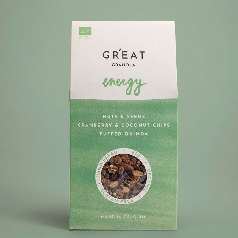 ENERGIE Granola <br> Cranberries, Kokosnuss & Quinoa Granola Botanical Vitamins 3