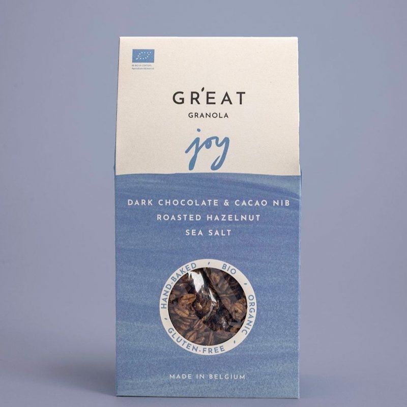 JOY Granola <br>Chocolate, Hazelnut & Sea Salt Granola Botanical Vitamins 3