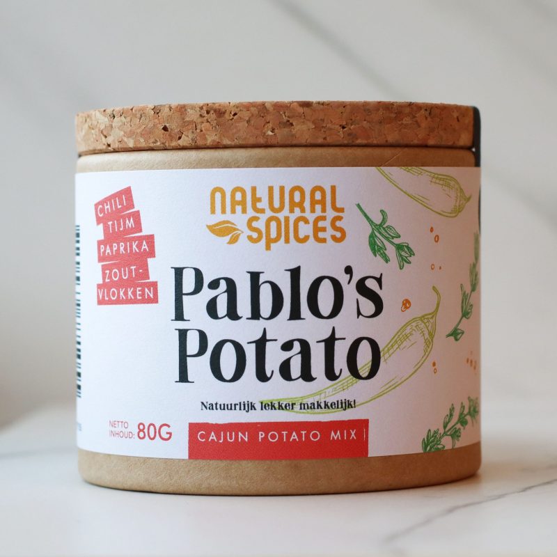 Pablo's Kartoffel <br> Cajun Kartoffel Gewürz Gewürzmischung Botanical Vitamins 2