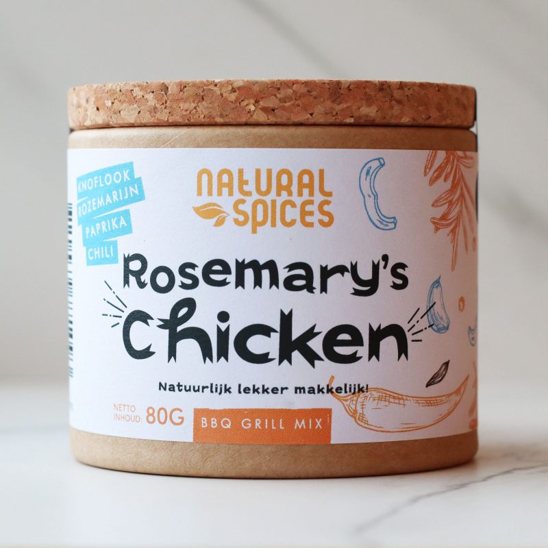 Rosemary’s Chicken Rub <br>BBQ Grill Kruiden Kruidenmix Botanical Vitamins 2