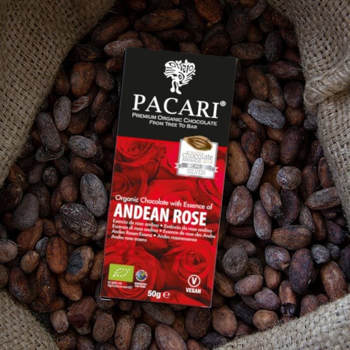 Andean Roses <br>60% Organic Chocolate Chocolade Botanical Vitamins 3