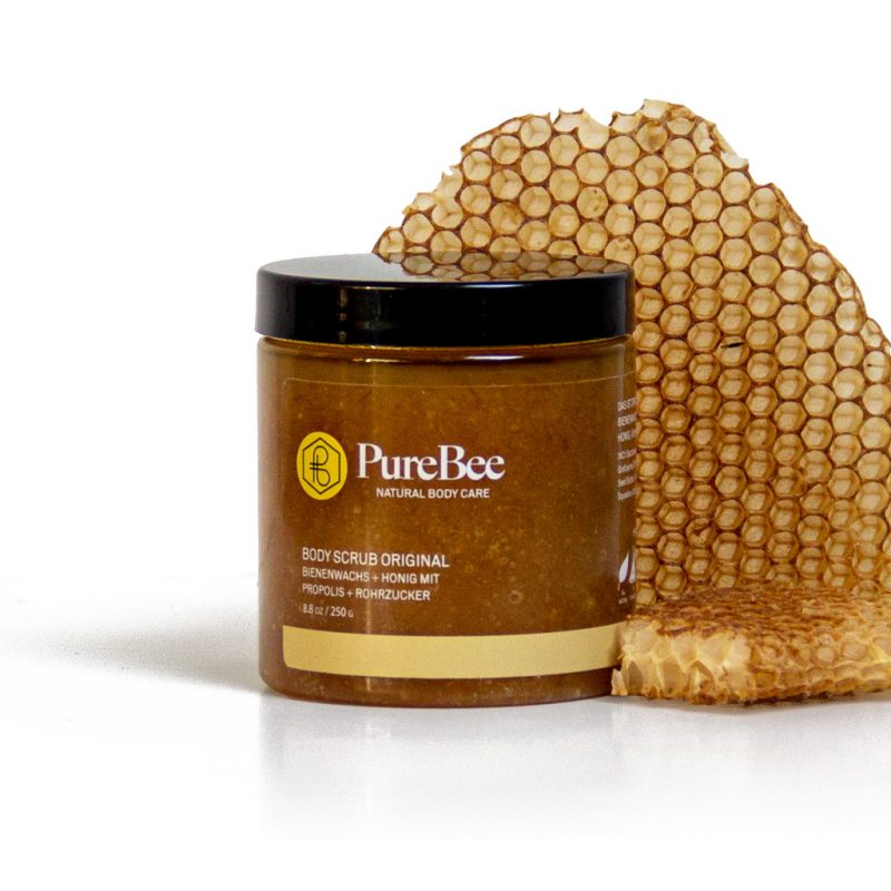 Körperpeeling <br> Bienenwachs & Propolis Honig Hautpflege Botanical Vitamins 4