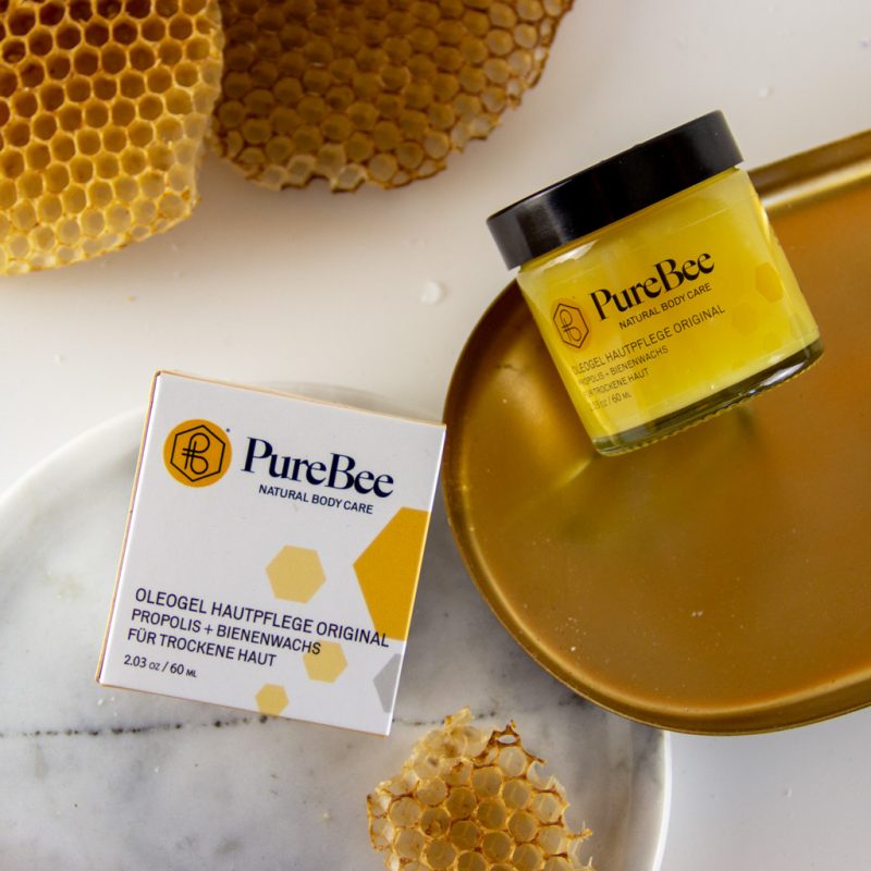 Oleogel Skincare <br> Cire d’abeille & Propolis Soin de la Peau Botanical Vitamins 4