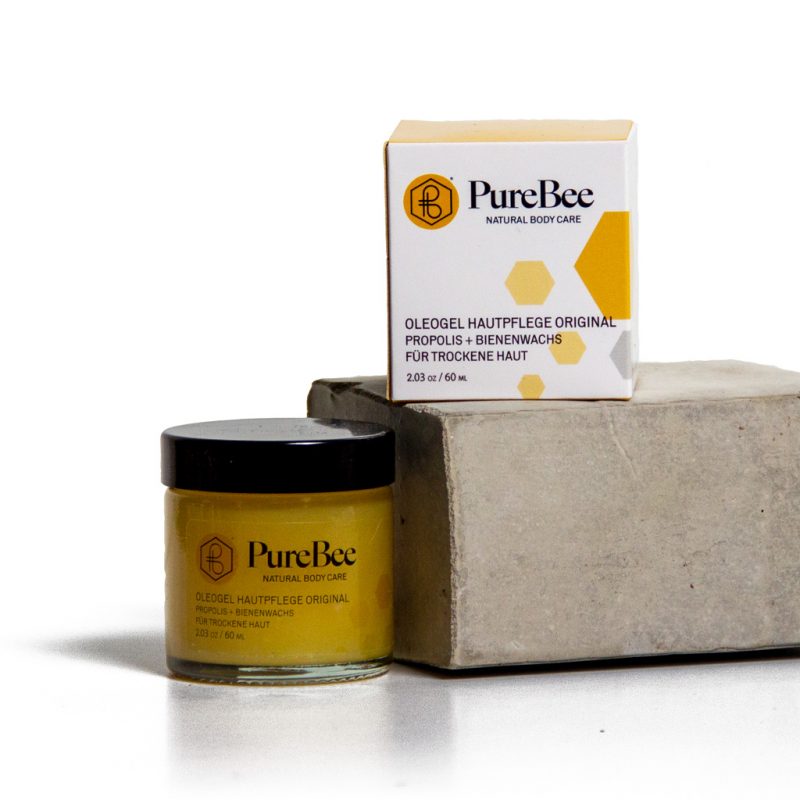 Oleogel Skincare <br> Cire d’abeille & Propolis Soin de la Peau Botanical Vitamins 5